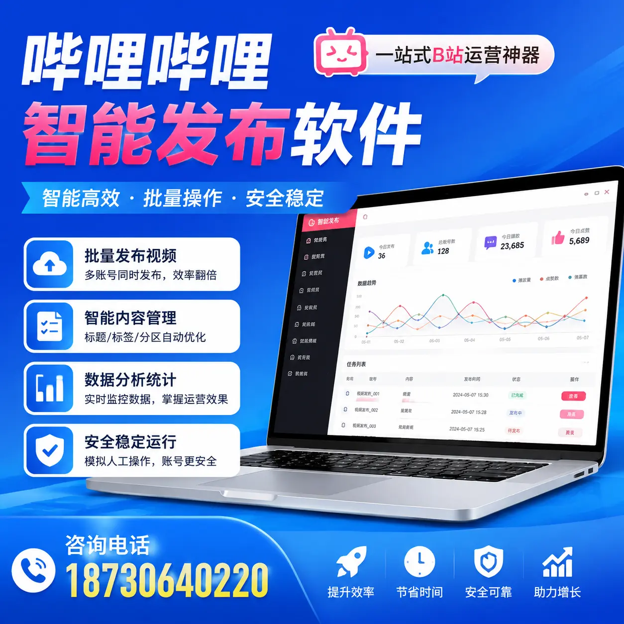 如何通过哔哩哔哩智能发布软件提升 七台河 企业曝光率